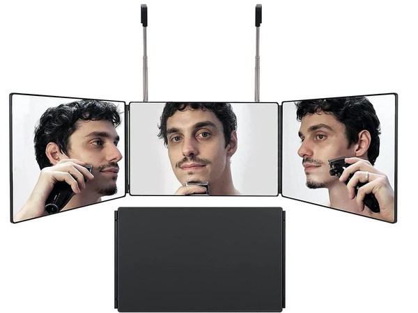 Espejo de pared plegable de 3 piezas