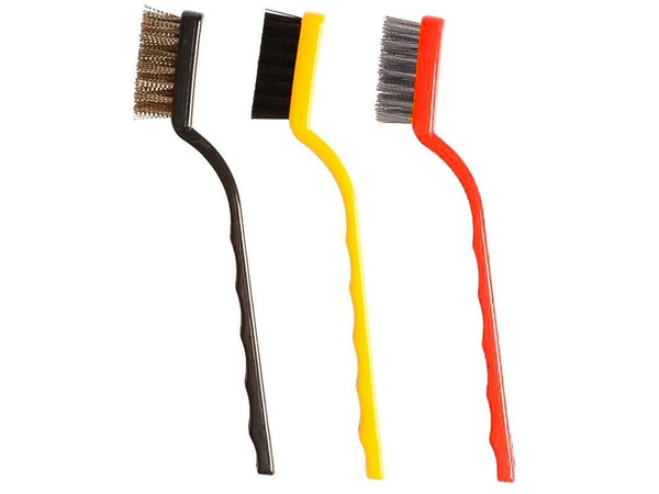 Jeu de brosses métalliques 3 pcs.