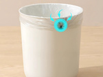 Mini odpadkový kôš pre psa do detskej izby 2l click small handy