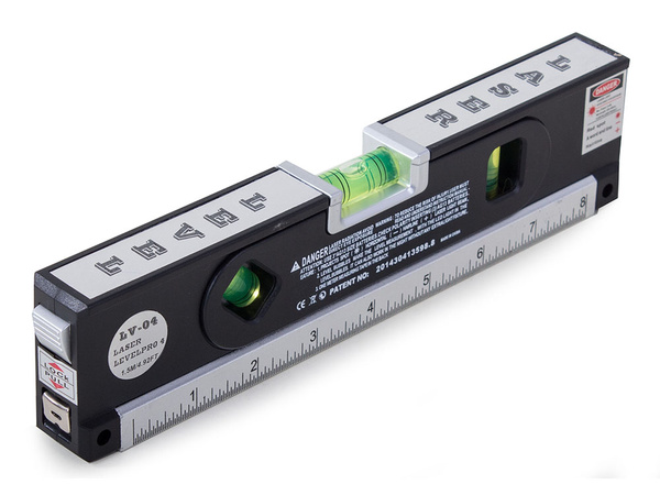 Niveau laser avec éclairage led 24 cm