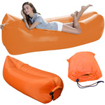 Nadmuchiwana rozkładana sofa lazy bag air na plaże fotel materac leżak