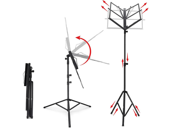 pulpit stock stand reguliuojamas sulankstomas dangtis 130 cm