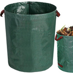 Garden bag bag garden leaf catcher grass container 120l strong large