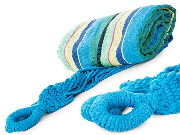 Kerti függőágy dupla xxl turista csíkos borító 200 x 150 nagy