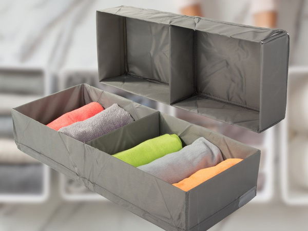 Organizador ropa interior calcetines cajon armario forro separadores grande