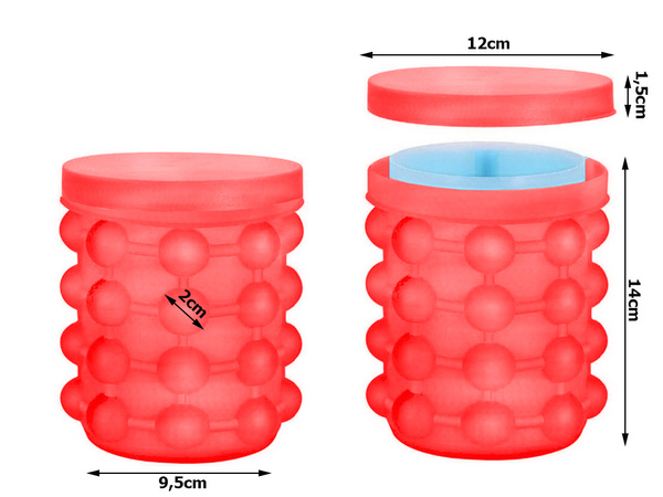 Ice mould silicone bucket ice cube tray ice cube mould ice