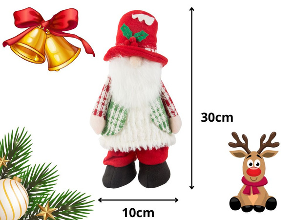 30cm ghost ghost lighted led bird árbol de navidad gnomos