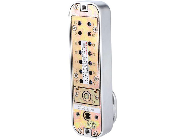 Code lock mechanical code lock keypad handle without batteries