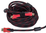 Hdmi 1.4 hdmi kábel 1.4k 3d uhd 10m medený 48 bit