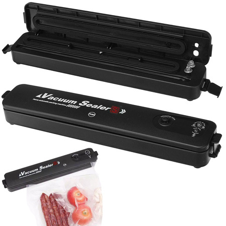 Food vacuum sealer bag packer