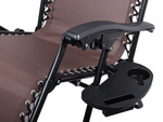 Silla de playa plegable gravedad cero 2en1 con capota