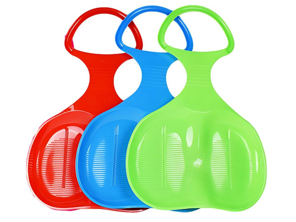 Plastmasas ragavas ābolu sniega slaids sniega slaids liels