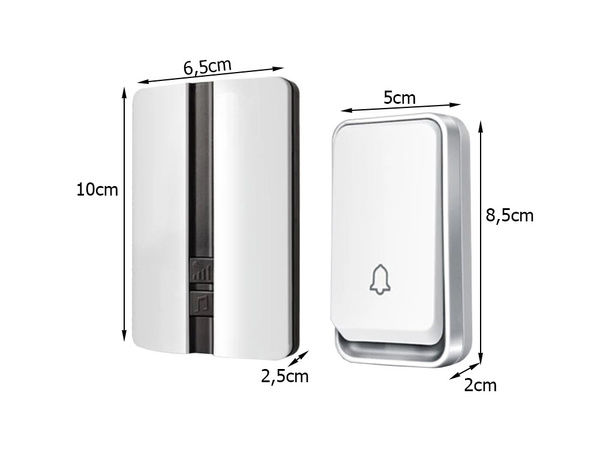 Cloche étanche sans fil et sans pile 150