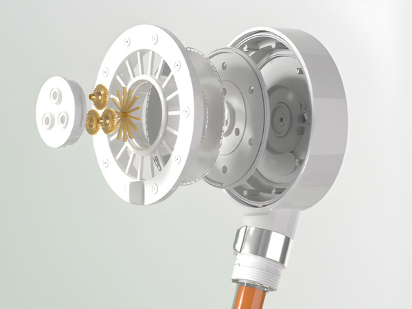 Shower head with 5 spray modes and anti-scale water filter spa