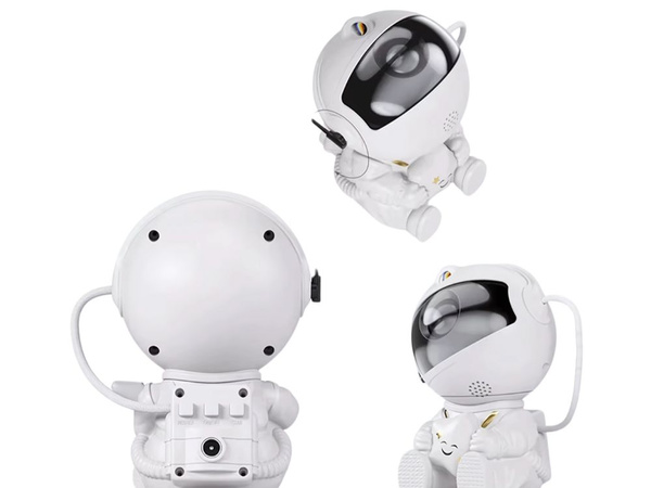 Proyector de estrellas astronauta galaxia luz nocturna cielo laser led mando a distancia