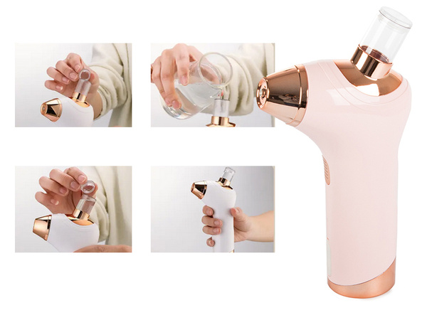 Facial oxygen injector skin moisturiser
