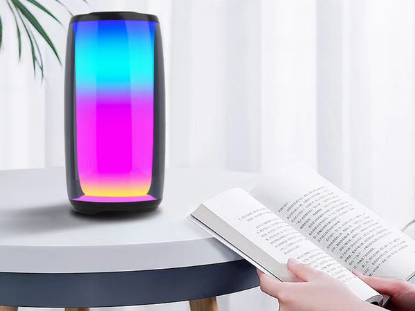 Bezdrátový reproduktor bluetooth boombox přenosný usb rádio fm aux