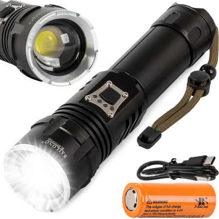 Tactical military bailong led cree xhp160 torch