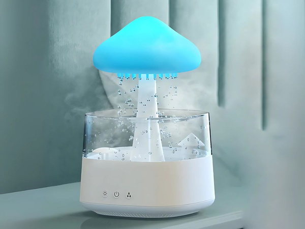 Humidificador difusor de aire aromaterapia luz led rgb mando a distancia usb