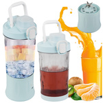 Blender do smoothie przenośny usb bezprzewodowy rozdrabniacz lodu niebieski