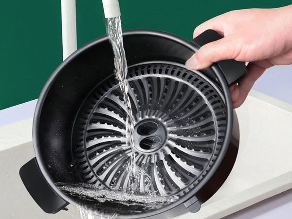 Fritéza bez oleja velká fritéza na pečenie 1200 w 5 l