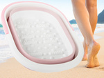 Fussmassageschale faltbare silikonnoppen