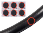 Kit de reparación de neumáticos de bicicleta multiusos pegamento para tubos 10pcs