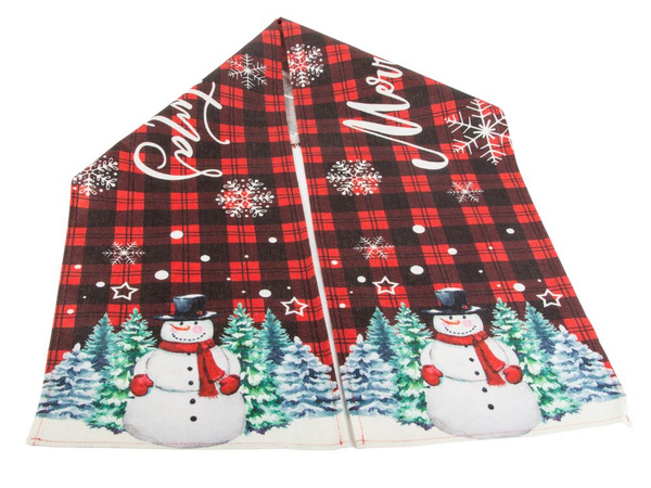 chemin de table de noël chemin de table décoratif de la veille de noël 180x32cm