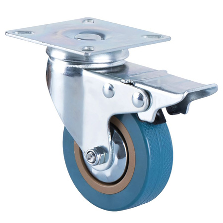 Mobilă rotiță de curent 3 inch romanic brake metal rotiță de curent 75mm