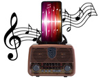 Retro köök mobiiliradio fm am bluetooth usb laetav antenn