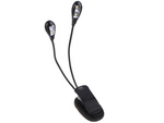 Klip viedol stolnú lampu školské flexibilné čítanie dvojitý klip