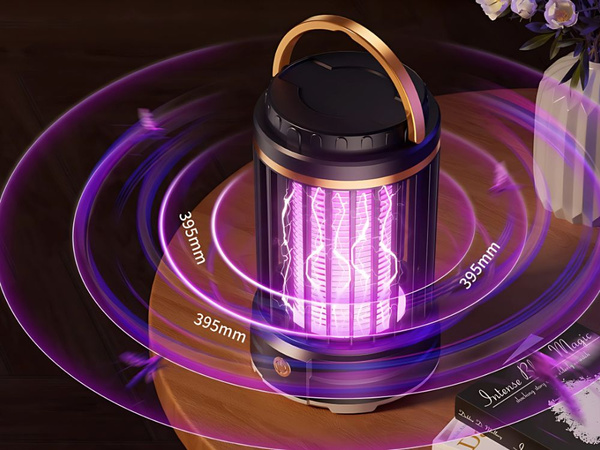 Uodus atbaidanti uv led įkraunama pakabinama vabzdžių lempa 2 režimai su šviesa