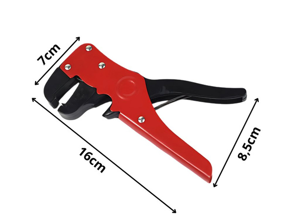 Insulation stripper, cable pliers, wire cutter, 2-in-1 tool