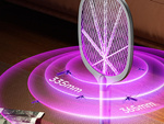 Elektrická mucholapka na komáre uv insekticídna lampa so stojanom
