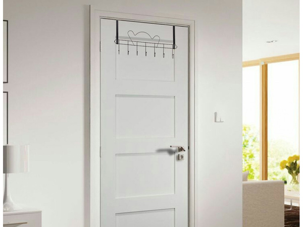 Door hanger clothes hooks towel hangers non-invasive 7 hooks