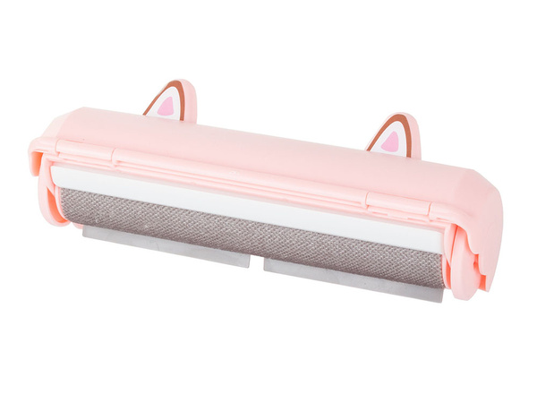 Brush roller roller for cleaning off dog hair