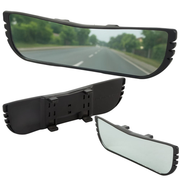Rétroviseur panoramique pour voiture avec clips antireflets