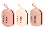 Make-up sponge holder silicone hanging cosmetics container