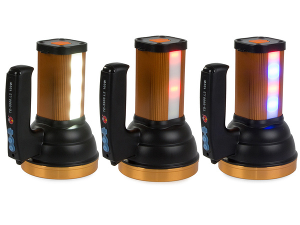 Potente reflector led recargable para camping