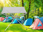 Camping portable folding campfire stand
