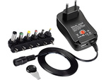 ALIMENTATION UNIVERSELLE CHARGEUR RÉGLABLE MULTITENSION 6 BROCHES 3V-12V