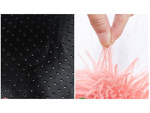 Lit pour chien pelucheux lit pour chat coussin doux lit pour canapé 80cm