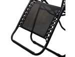 Folding beach chair zero gravity 2in1 touristic chair