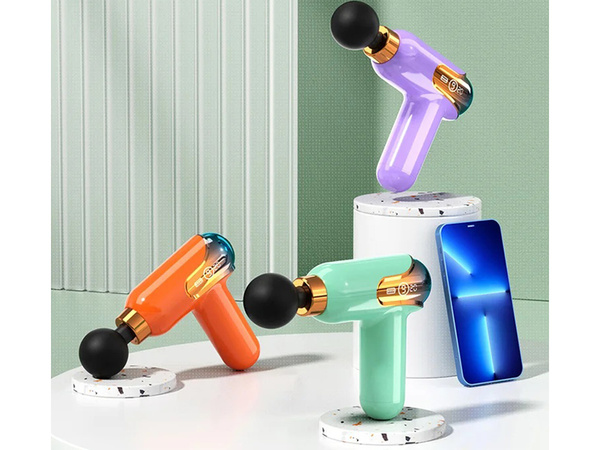 Mini pistolet de massage puissant pistolet de massage portable + 4 embouts