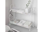 KONYHAI POLC KONYHAI SZERVEZŐ ÁLLÓ KÉTSZINTES LOFT FŰSZERTARTÓ ÁLLVÁNY
