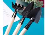 Juego de herramientas de jardineria rastrillo pala 3en1 mini herramientas para macetas