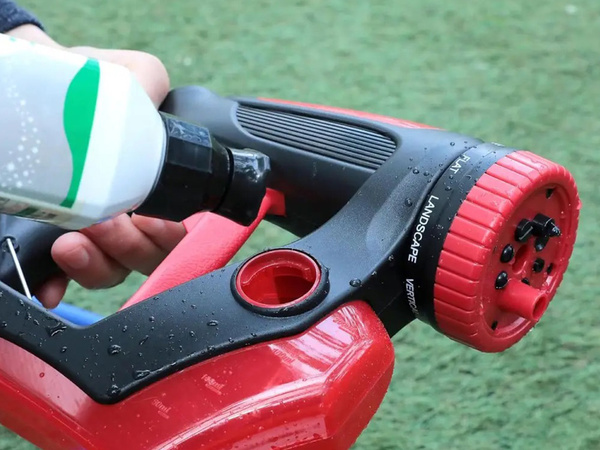 Car wash gun foamer tank under hose 8 modes