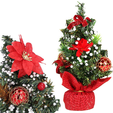 Christmas tree artificial decoration desk decoration christmas table decoration