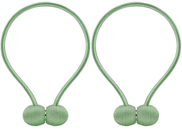 Decorative clips for curtains magnetically strong