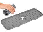 Silicone mat for sink drip tray under tap protective for kitchen non-slip